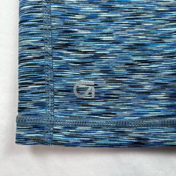 GapFit Blue Spacedye Blackout Technology gFast cropped leggings - Picture 6 of 7